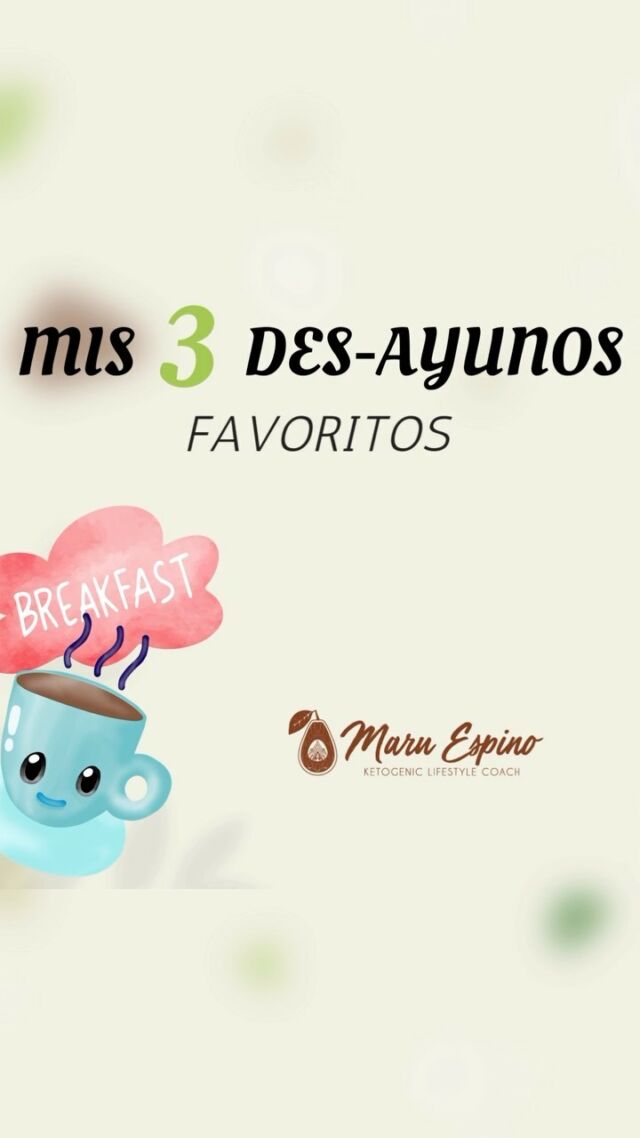 ¿Cuál es tu Des-Ayuno favorito?, comenta debajo 👇🏻 con emojis 🥚 🥩 🍗 🥓 ☕️ 

.

Ahora estoy en #ayunoprolongado pero cuando como 🤣 esos son mis 3 favoritos 😋 y acompañado de mi ☕️ 

.

Procura alimentos que contengan #densidadnutricional y que te den saciedad para que no andes por allí queriendo comerte el 🌎 o llena de mucha ansiedad 🫶🏻

.

@maru_espino #coach #coachketo #ketocoach #sanacionintegral #ayuno #ayunointermitente #ayunoprolongado #ayunoenmujeres #comidareal #lowcarb #keto #singluten #sinazucar #desayuno
